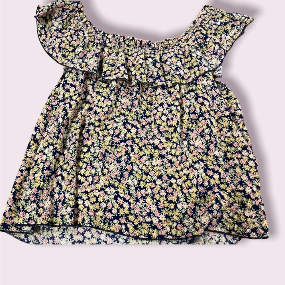 Floral crop top by Miley and Molly